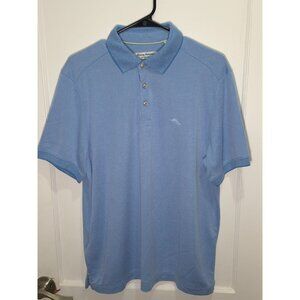 Tommy Bahama Men's Island Zone M Blue Polo Shirt